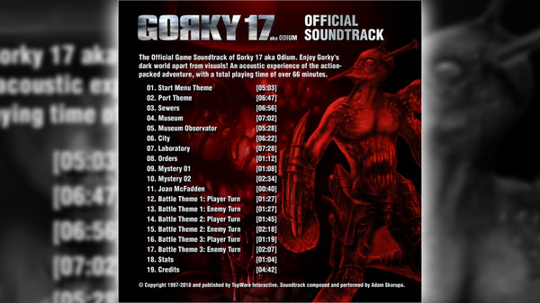 Gorky 17 - Soundtrack