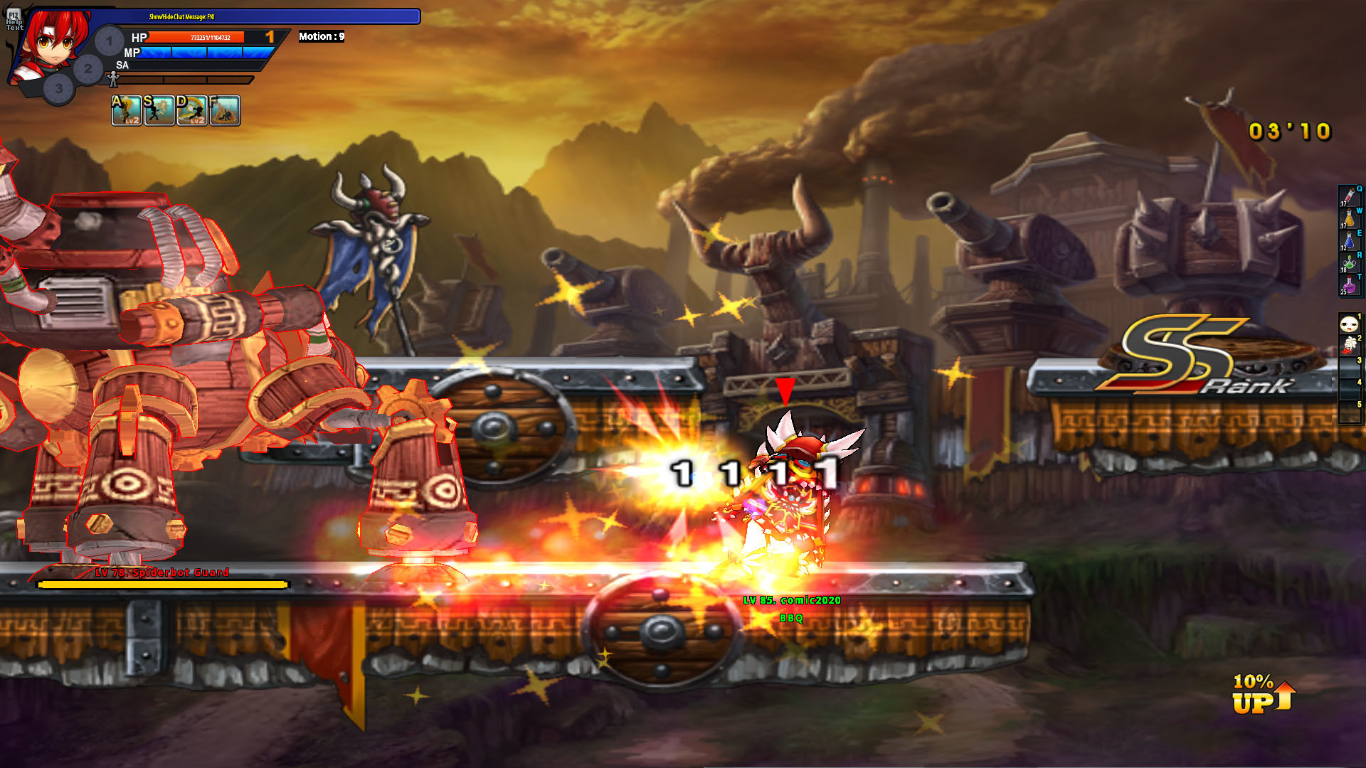 Screenshot of GrandChase