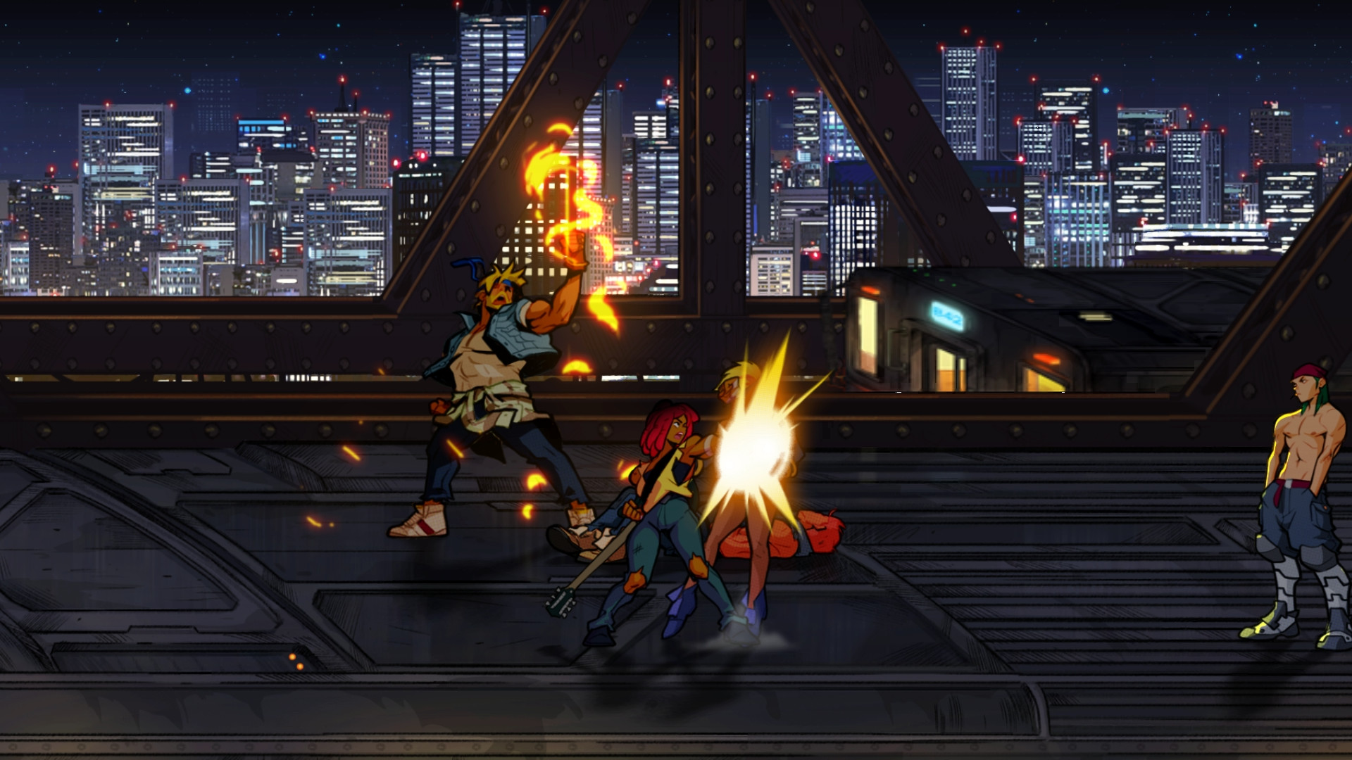 Streets of Rage 4 - Imagem de Fundo do Jogo