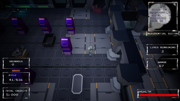 Screenshot z Cyber City Escape