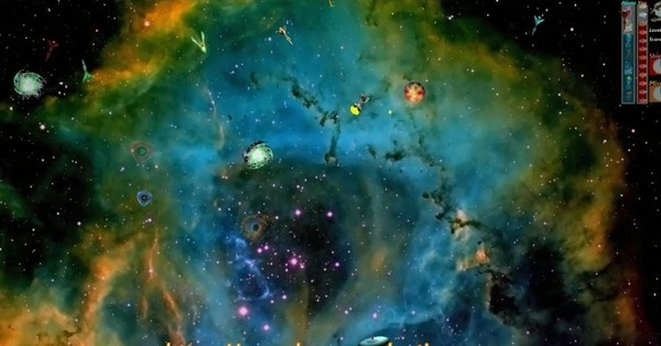 Screenshot z Hyper Galactica