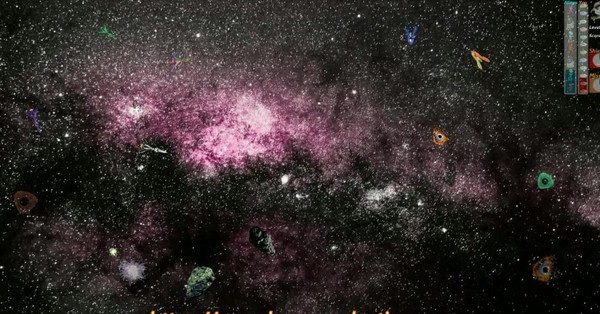 Screenshot z Hyper Galactica