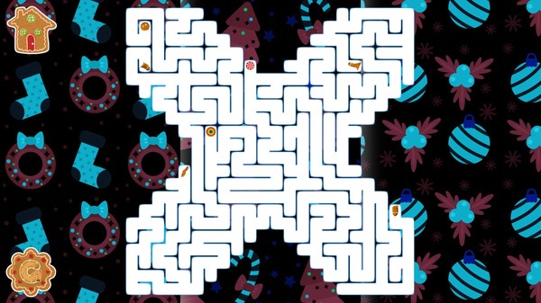 Скриншот 2 из игры aMAZE Christmas