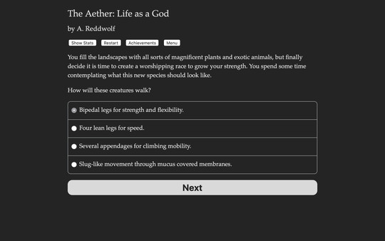 Screenshot z The Aether: Life as a God