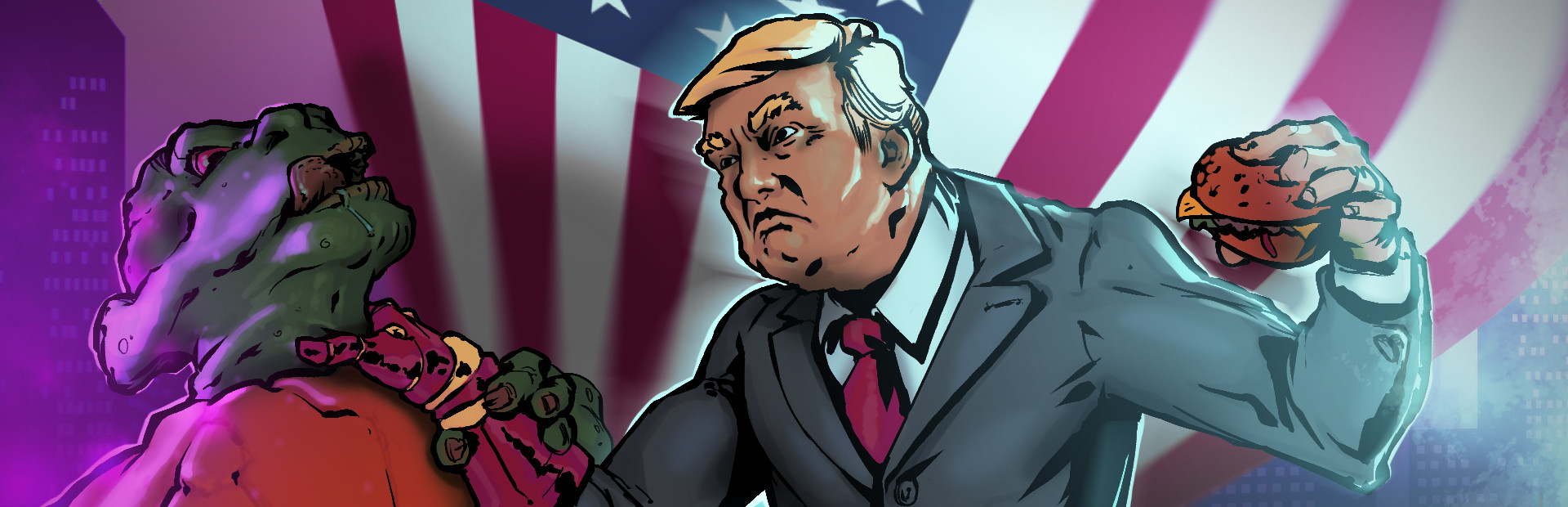 Donald VS Martians