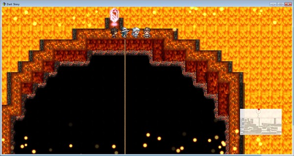 Screenshot z Dark Shiny