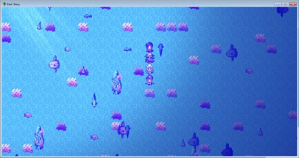 Screenshot z Dark Shiny