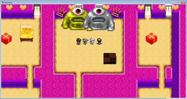 Screenshot z Dark Shiny