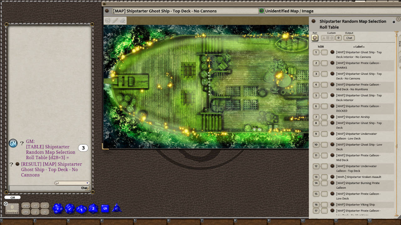 Fantasy Grounds - Meander's Map Pack: Shipstarter Ultimate Pack (Map Pack) Featured Screenshot #1