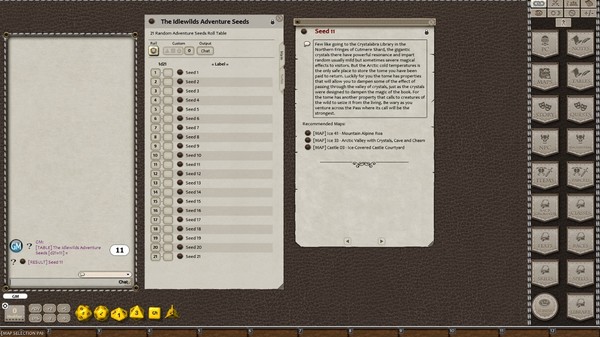 Fantasy Grounds - Meander's Map Pack: Idlewilds (Map Pack)