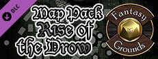 Fantasy Grounds - Rise of the Drow Map Pack (Map Pack) Small Capsule Image