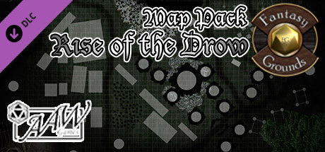 Fantasy Grounds - Rise of the Drow Map Pack (Map Pack) Header Image