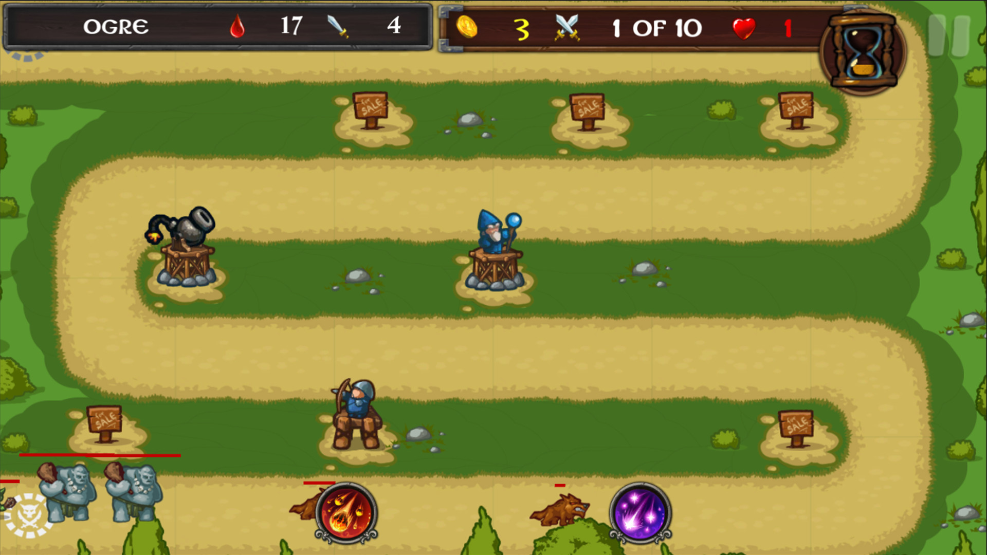 #3. Impossible Tower Defense 2D (Steam) Podle: Arkenstone Games