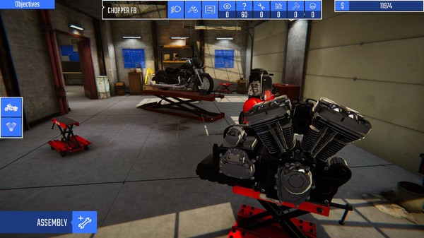 Biker Garage: Mechanic Simulator screenshot 4
