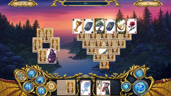 Screenshot 3 of Solitaire. Dragon Light