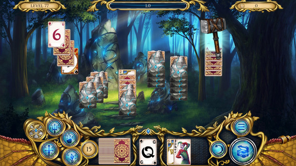 Screenshot 2 of Solitaire. Dragon Light