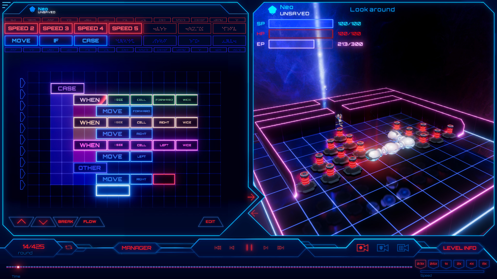 #5. RoboSnakes: Core Wars Legacy (Steam) By: ALIENS Corporation