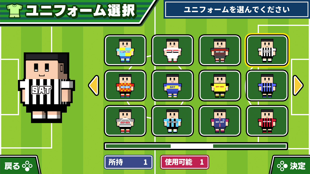 screenshot of 机でサッカー 5