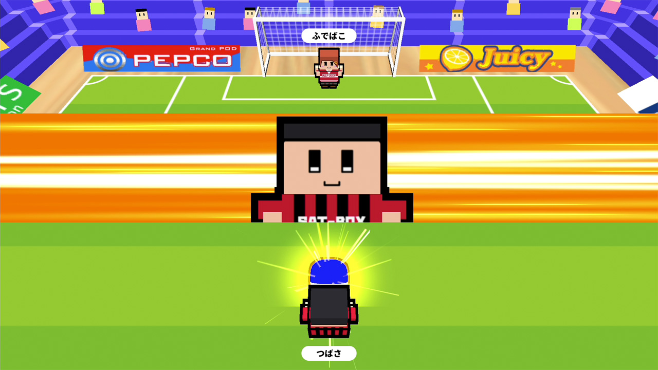 screenshot of 机でサッカー 6