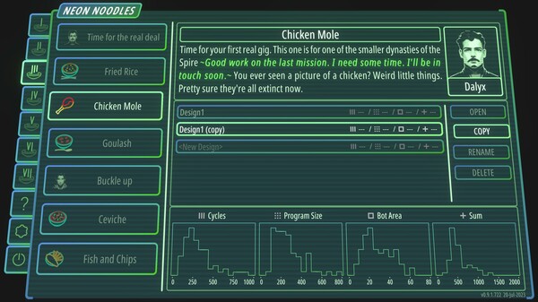 Neon Noodles - Cyberpunk Kitchen Automation-游戏截图