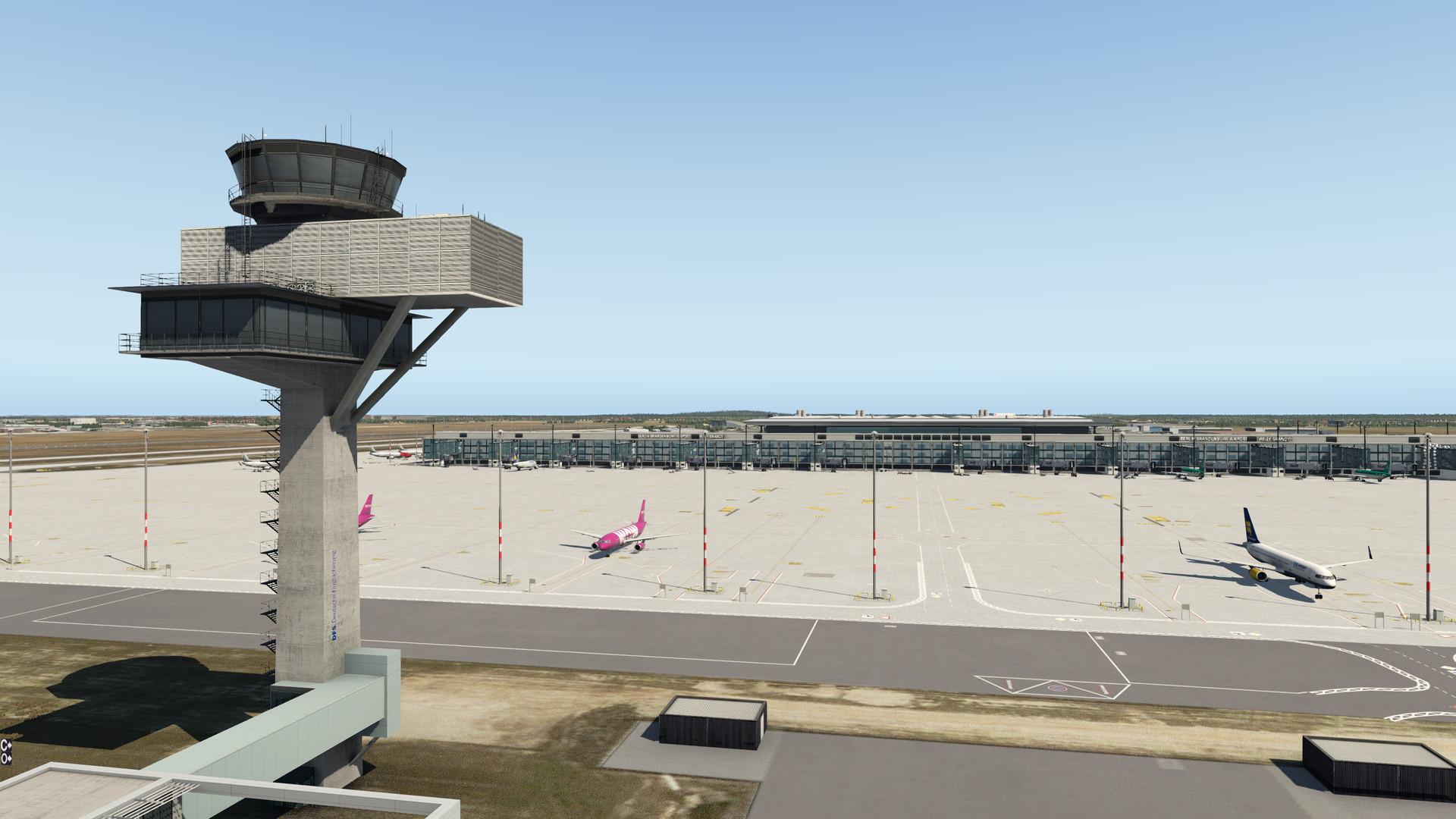 X-Plane 11 - Add-on: Aerosoft - Airport Berlin-Brandenburg Featured Screenshot #1
