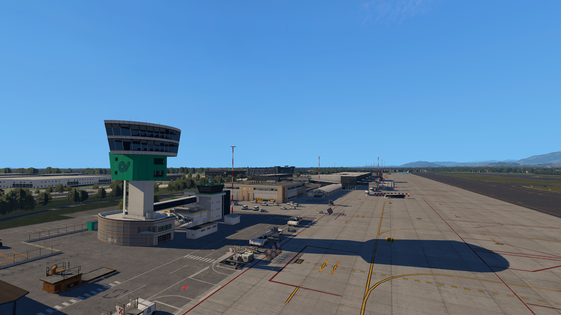 X-Plane 11 - Add-on: Aerosoft - Airport Bergamo Featured Screenshot #1