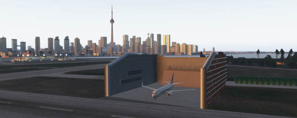 KHAiHOM.com - X-Plane 11 - Add-on: Skyline Simulations -  CYTZ - Billy Bishop Toronto City Airport