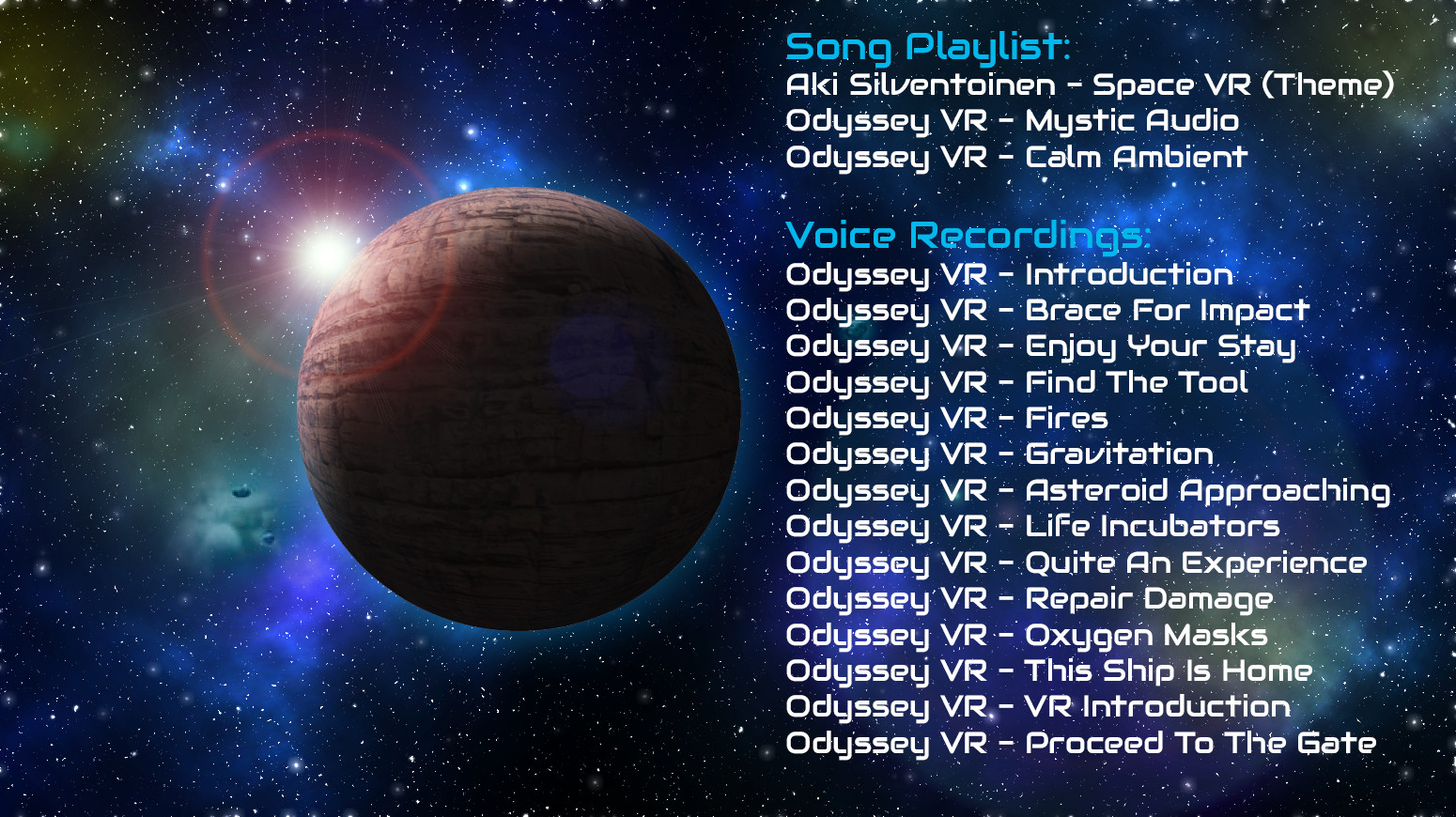 Odyssey Soundtrack Featured Screenshot #1