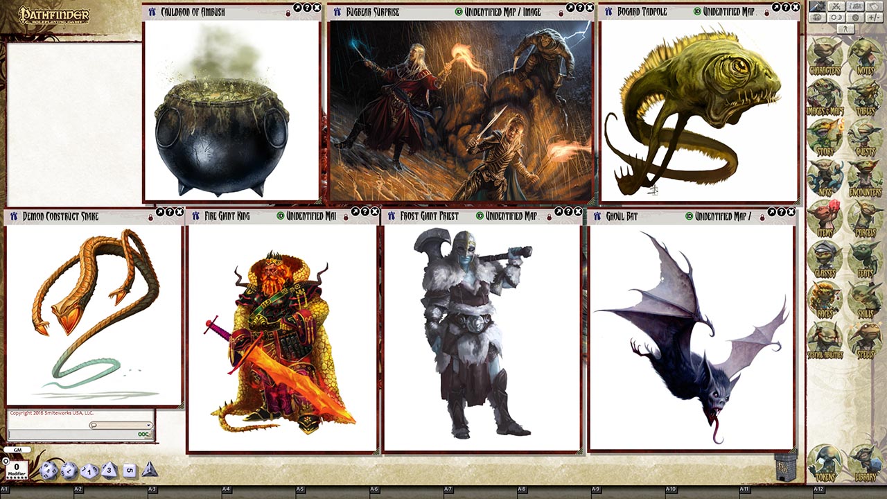 Fantasy Grounds - Pathfinder RPG - Monster Codex (PFRPG) Featured Screenshot #1