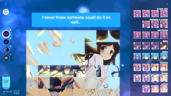 Screenshot z Hentai Mosaique Puzzle