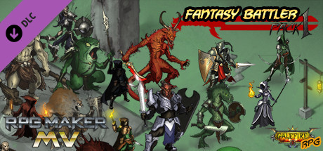 RPG Maker MV - Fantasy Battler Pack 1 banner image