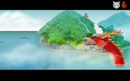 Screenshot z Cat and Ghostly Road