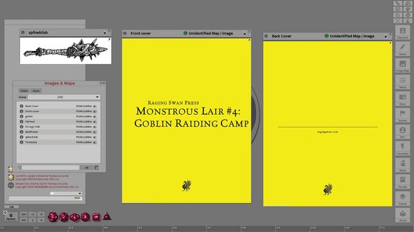 Fantasy Grounds - Monstrous Lair #4: Goblin Raiding Camp (Any Ruleset)