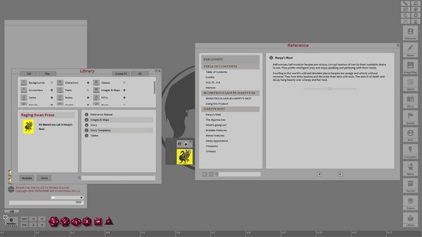 Fantasy Grounds - Monstrous Lair #5: Harpy’s Nest (Any Ruleset)
