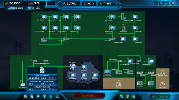 Screenshot z ThreatGEN: Red vs. Blue Screenshot z ThreatGEN: Red vs. Blue