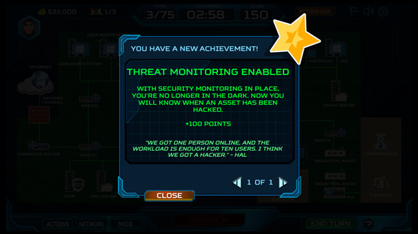 Screenshot z ThreatGEN: Red vs. Blue Screenshot z ThreatGEN: Red vs. Blue