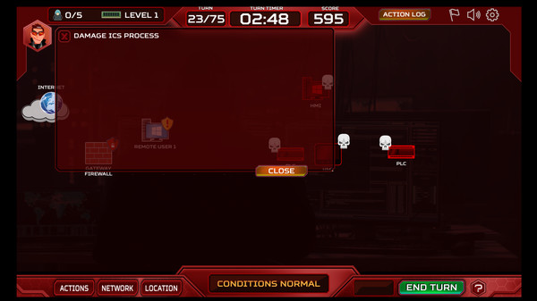 Screenshot z ThreatGEN: Red vs. Blue Screenshot z ThreatGEN: Red vs. Blue