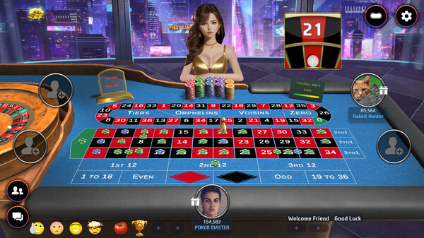 Poker Master - Texas Hold'em, Roulette, Blackjack, Baccarat, Omaha, Slots, Teen Patti