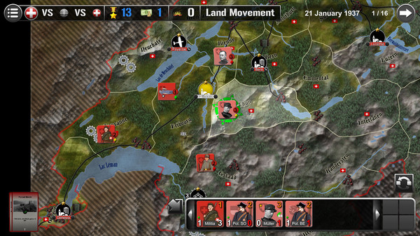 Wars Across The World: Switzerland 1937