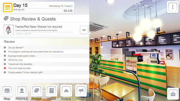 Screenshot z Miracle Snack Shop