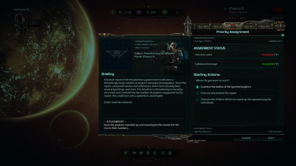 Warhammer 40,000: Inquisitor - Martyr - Discordant Choir