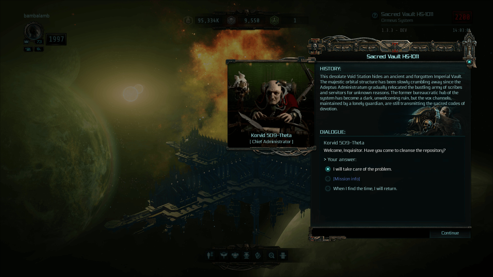 Warhammer 40,000: Inquisitor - Martyr - Forgotten Arsenal Featured Screenshot #1