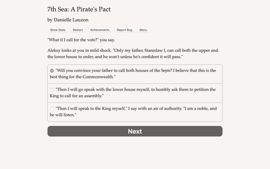 7th Sea: A Pirate's Pact Screenshot