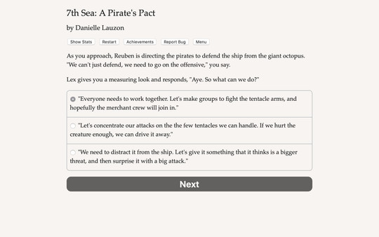 7th Sea: A Pirate's Pact Screenshot