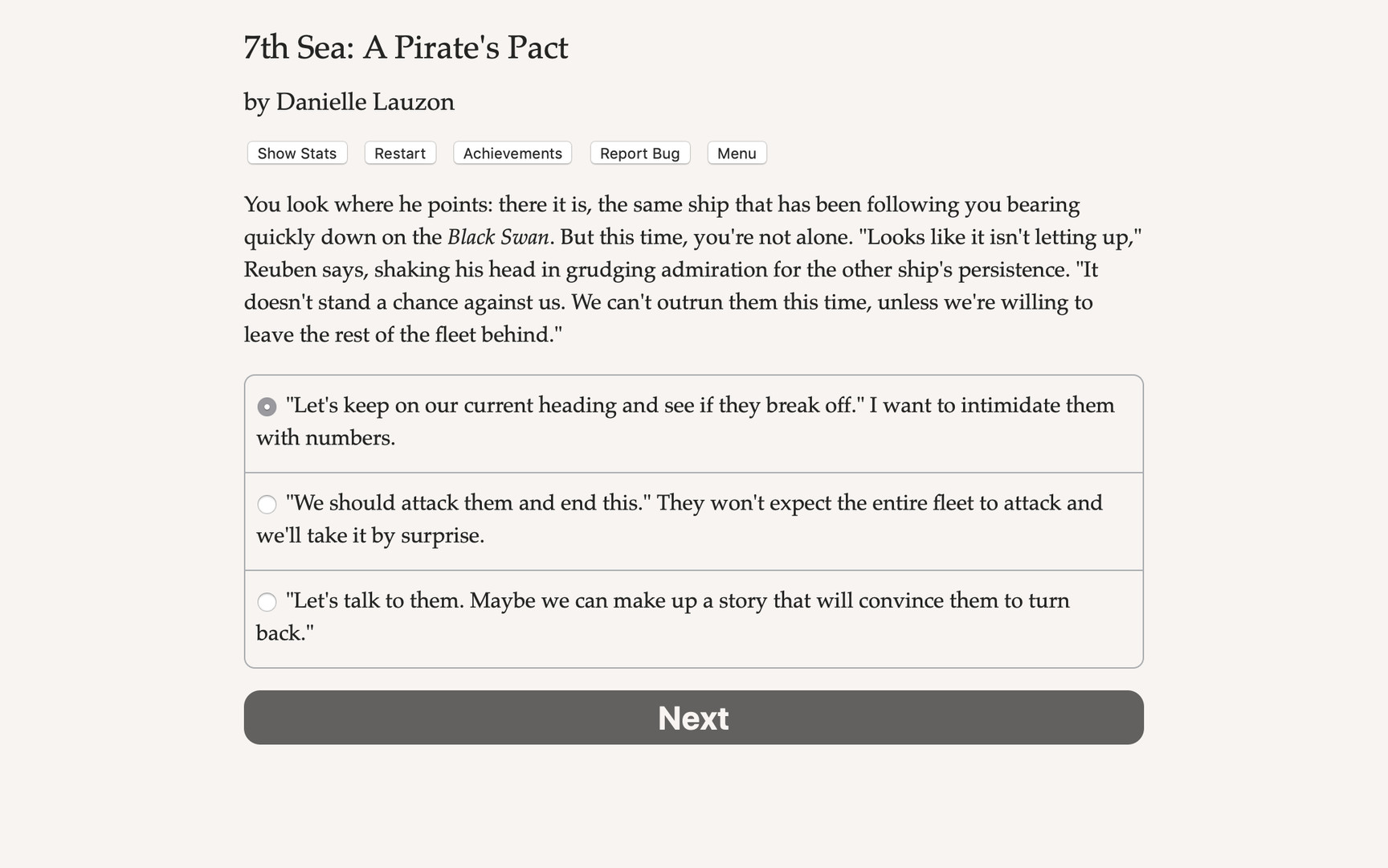 screenshot of 7th Sea: A Pirate's Pact 5