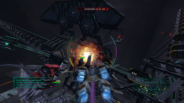 Screenshot z Star Raiders