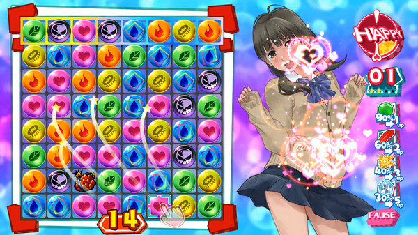 Screenshot z Kotodama: The 7 Mysteries of Fujisawa