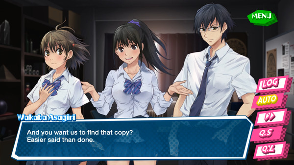 Screenshot z Kotodama: The 7 Mysteries of Fujisawa