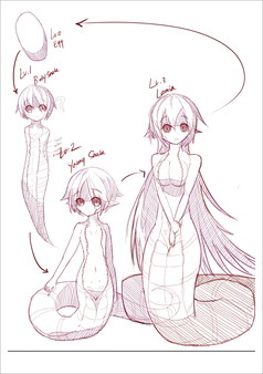 Monster Girl Sketch Vol.01