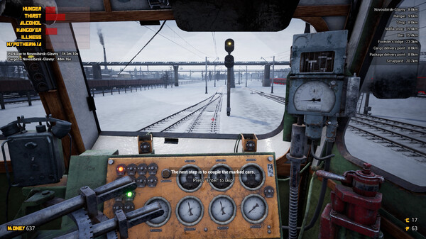 Screenshot z Trans-Siberian Railway Simulator